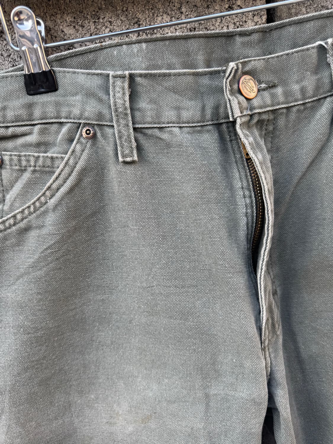 00s 디키즈 빈티지 모스그린 싱글니 카펜터 워크 팬츠 34 상품이미지4