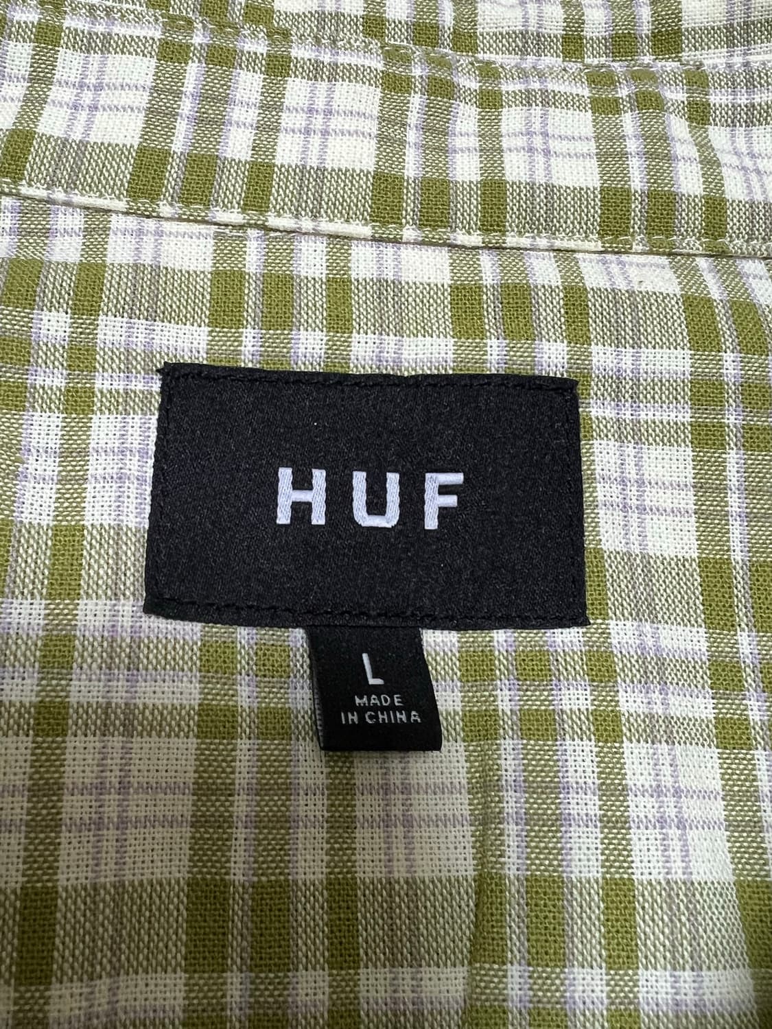 허프 huf TOTAL ECLIPSE PLAID SHIRT (L) 상품이미지4