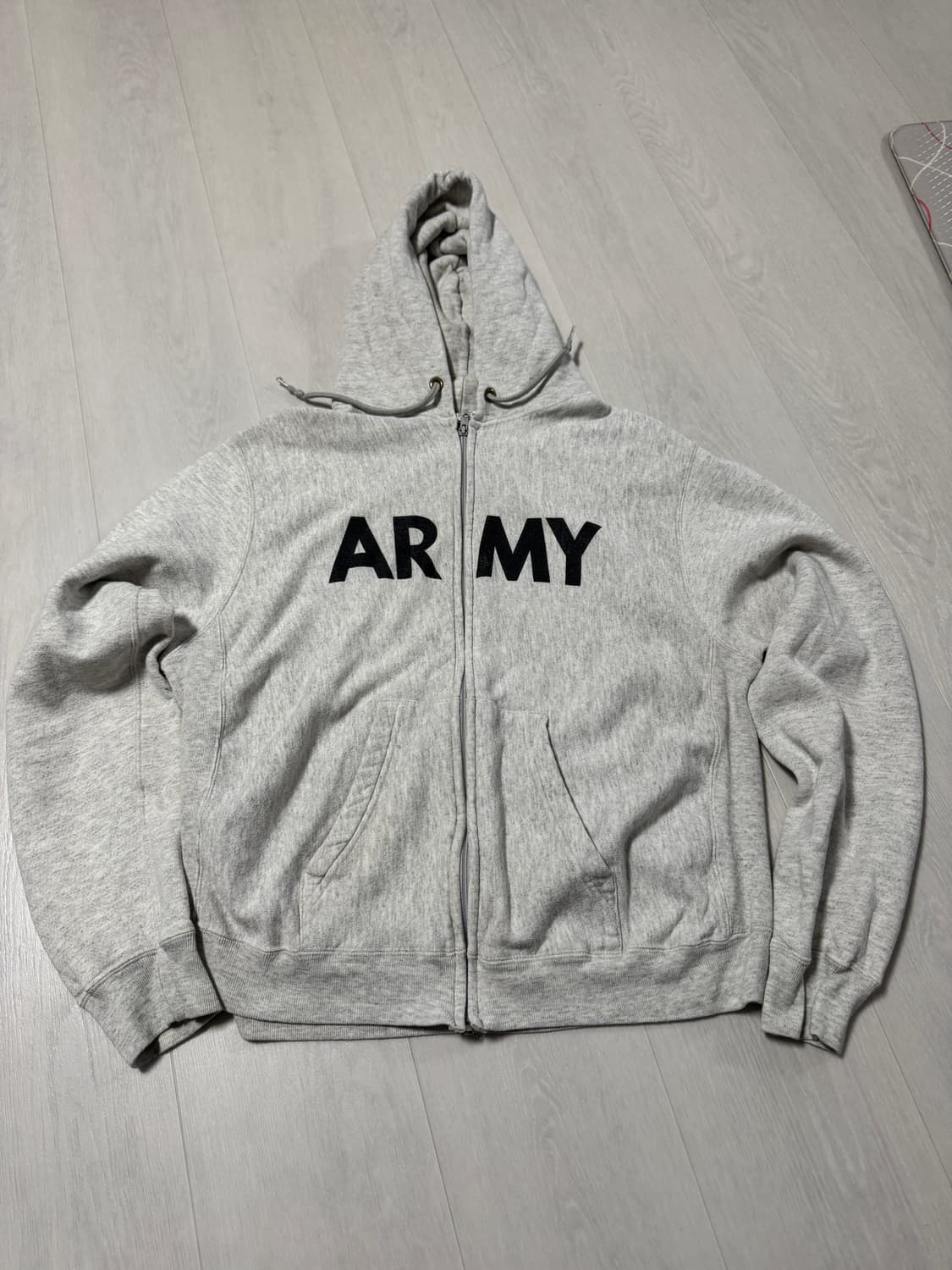 빈티지 army 후드집업 상품이미지1