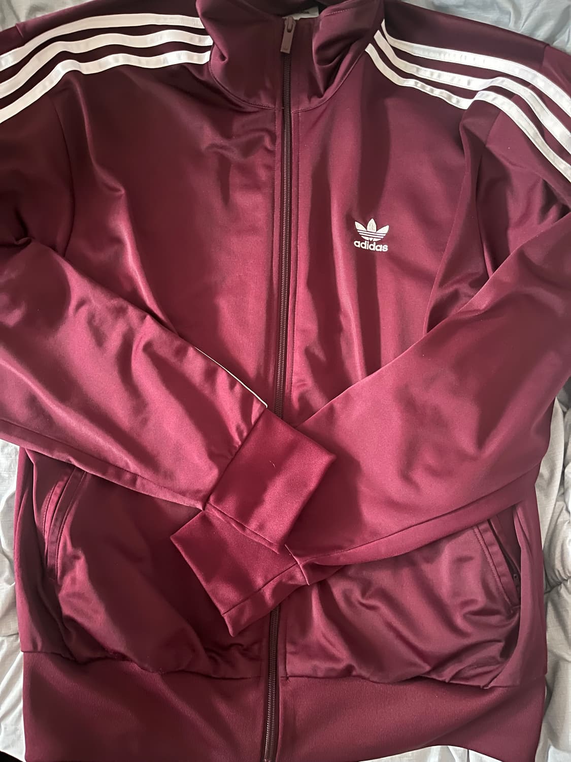 아디다스 파이어버드 버건디 트랙탑 상품이미지1