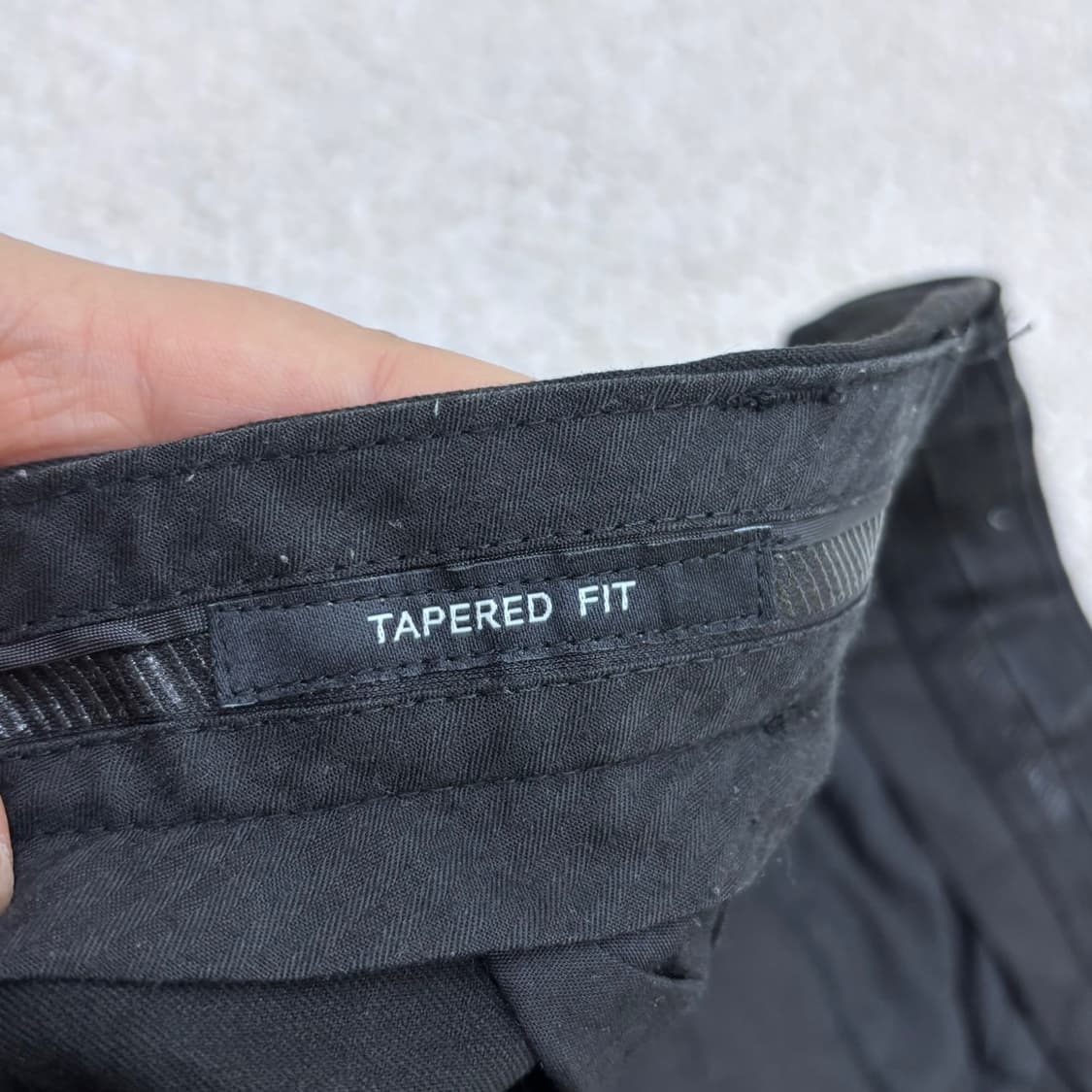 32 무신사스탠다드 블랙 치노 팬츠 0428E 상품이미지4