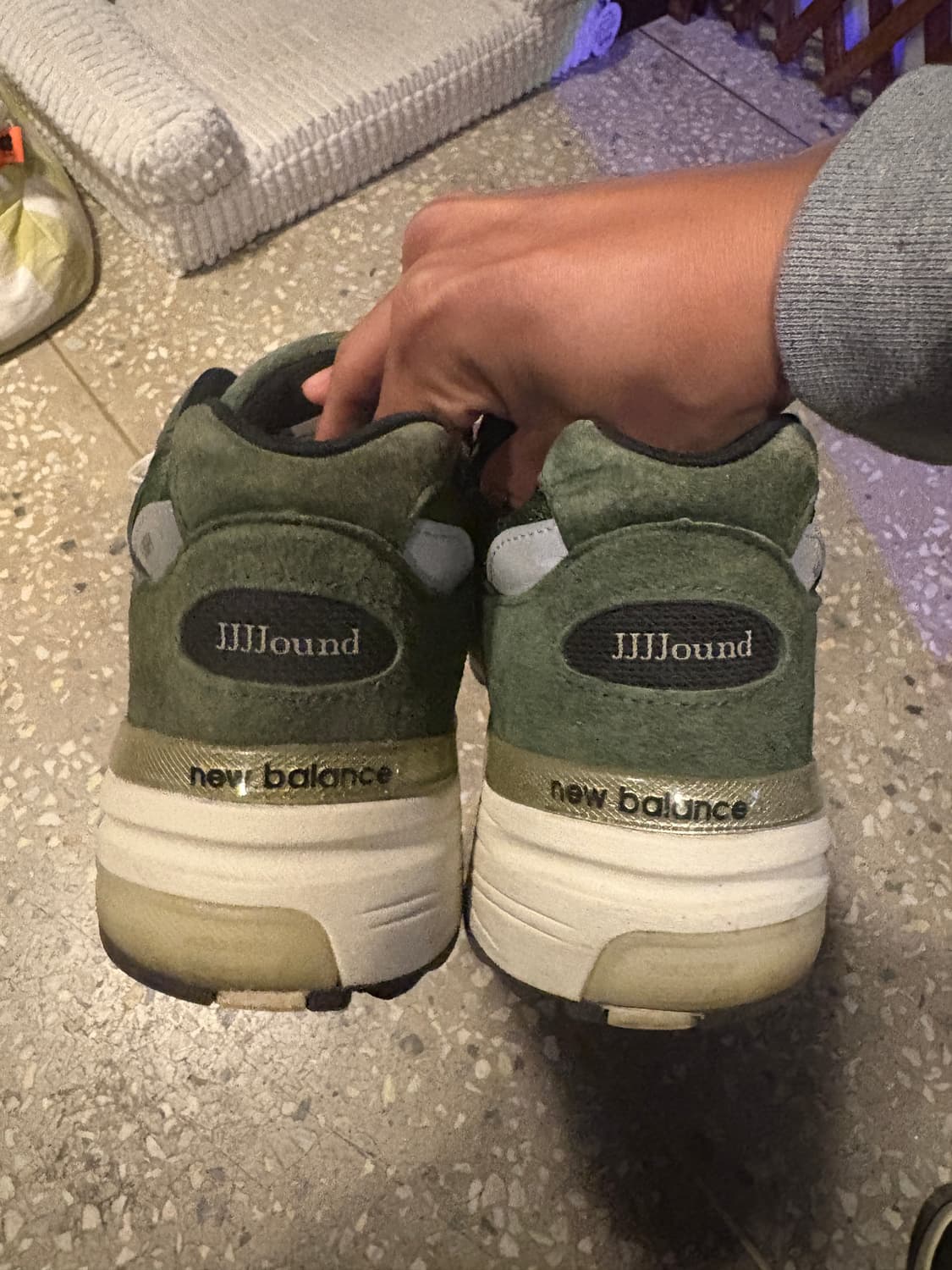 뉴발란스 X 자운드 992 모시그린 280 상품이미지3