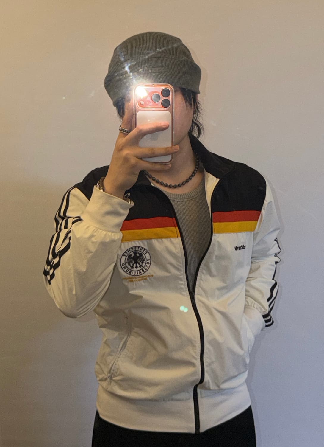 아디다스 독일 대장급 바람막이 저지 상품이미지1