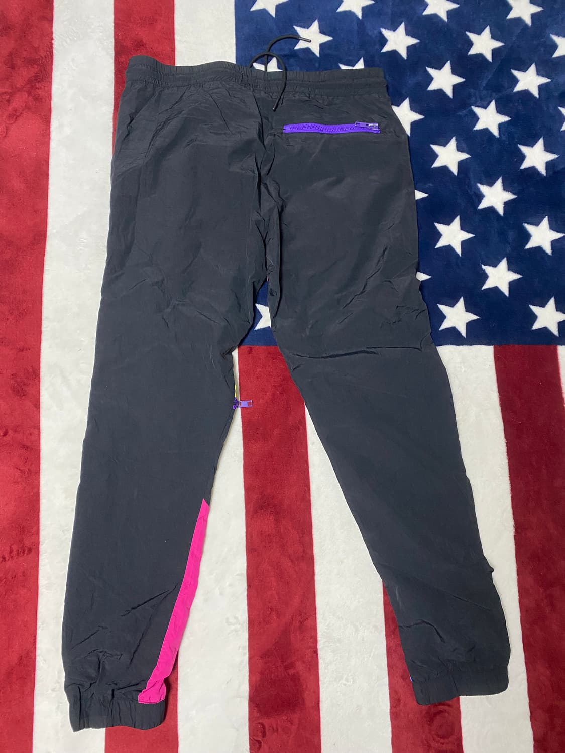 블랙 피라미드 우븐 팬츠 상품이미지6