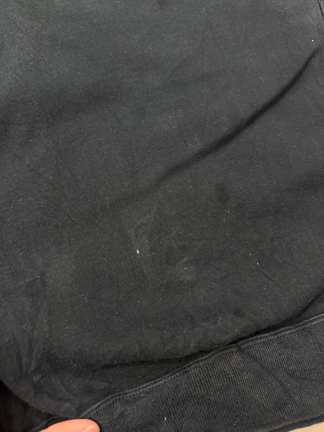 폴로 맨투맨 블랙 M 상품이미지4