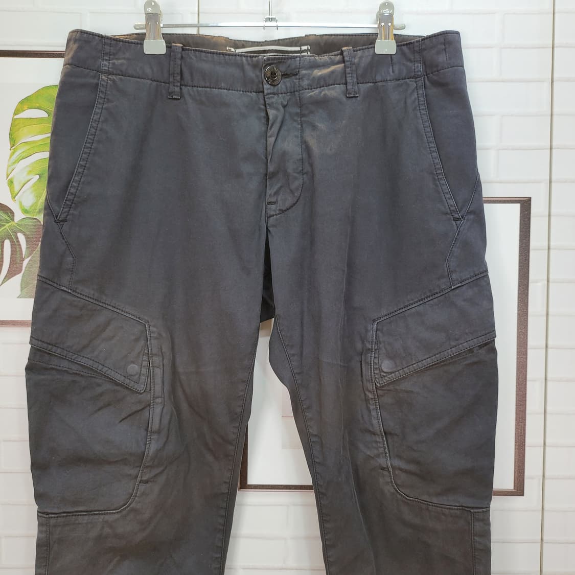 STONE ISLAND 스톤아일랜드 스키니 카고 팬츠 바지

표기사이즈: 상품이미지2