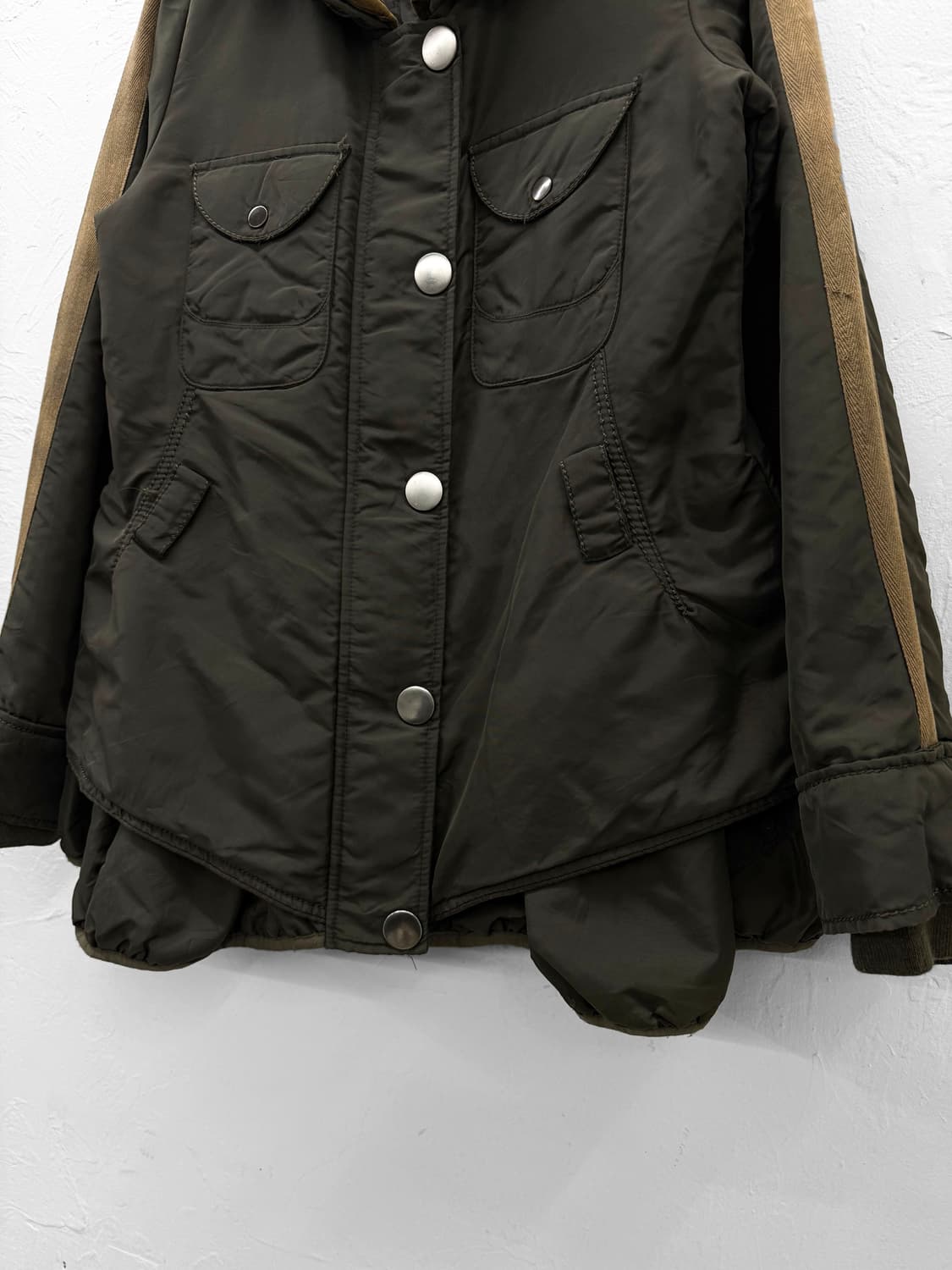 la primavera 레이어드 집업 점퍼 상품이미지3