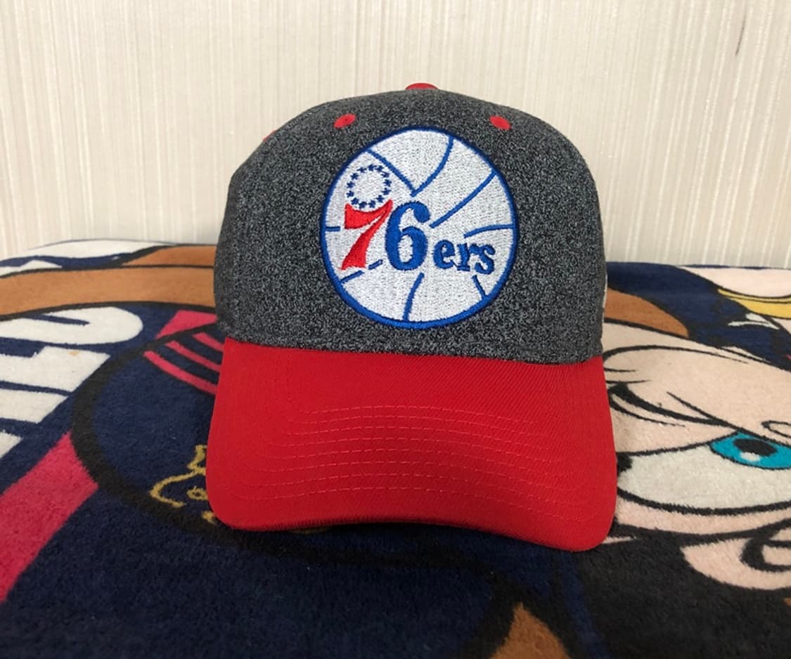 NBA 아디다스 필라델피아 세븐티식서스 모자/캡 S-M 상품이미지4