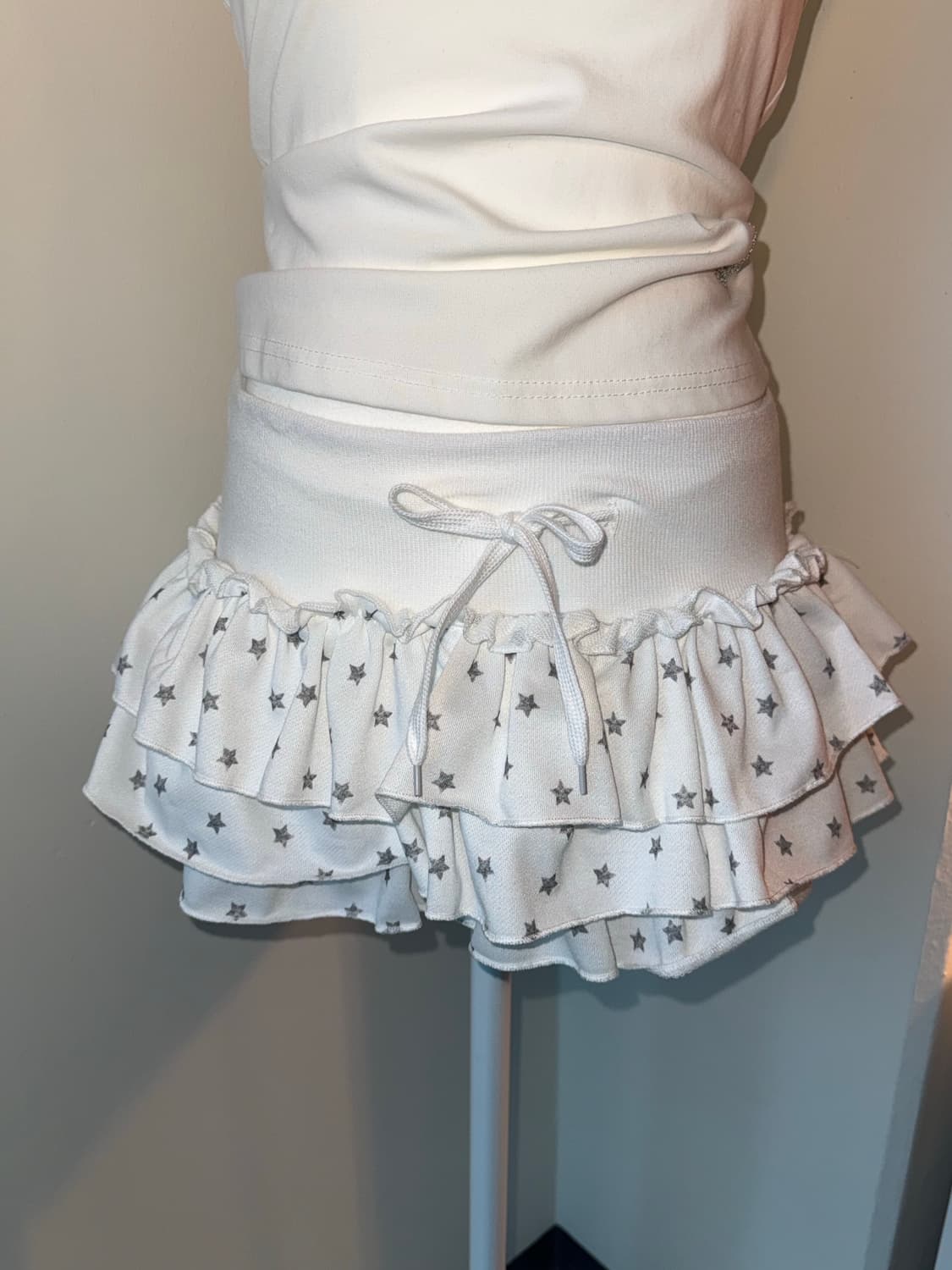 livelover 3단프릴 스타 미니스커트  상품이미지3