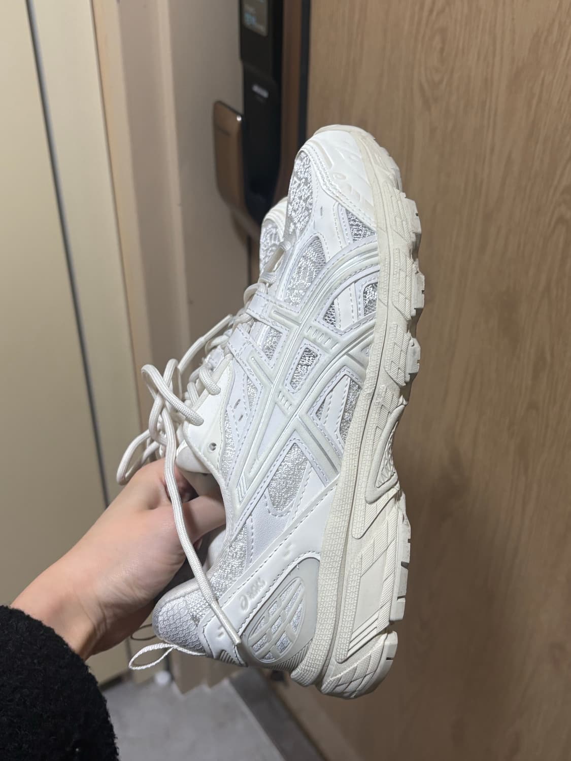 아식스 젤 누노비키 크림 퓨어 실버 245 상품이미지2