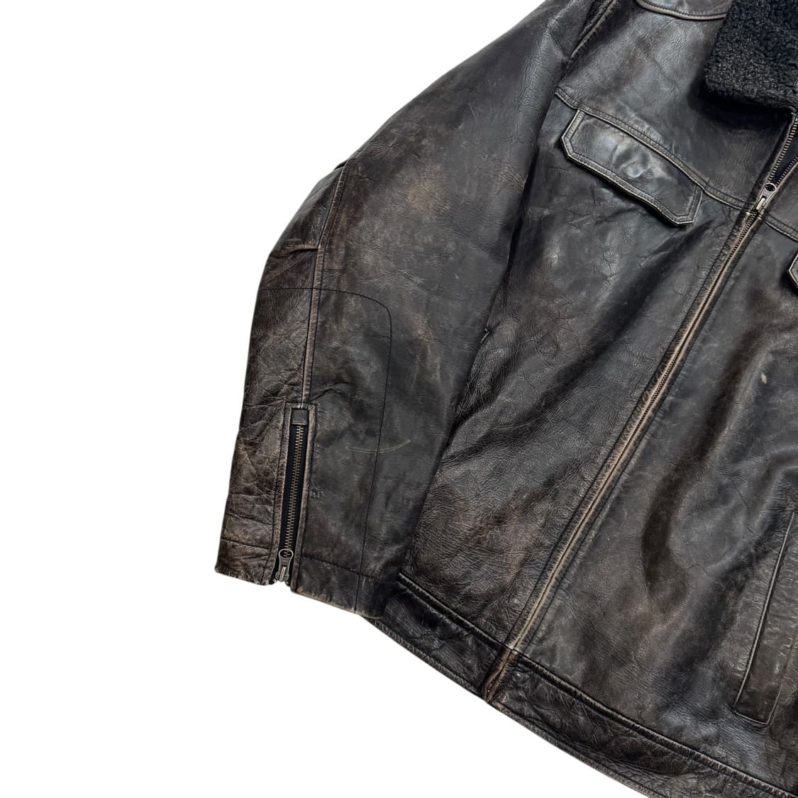 [105] 90~00's 올드갭 레더 자켓 가죽자켓 상품이미지5
