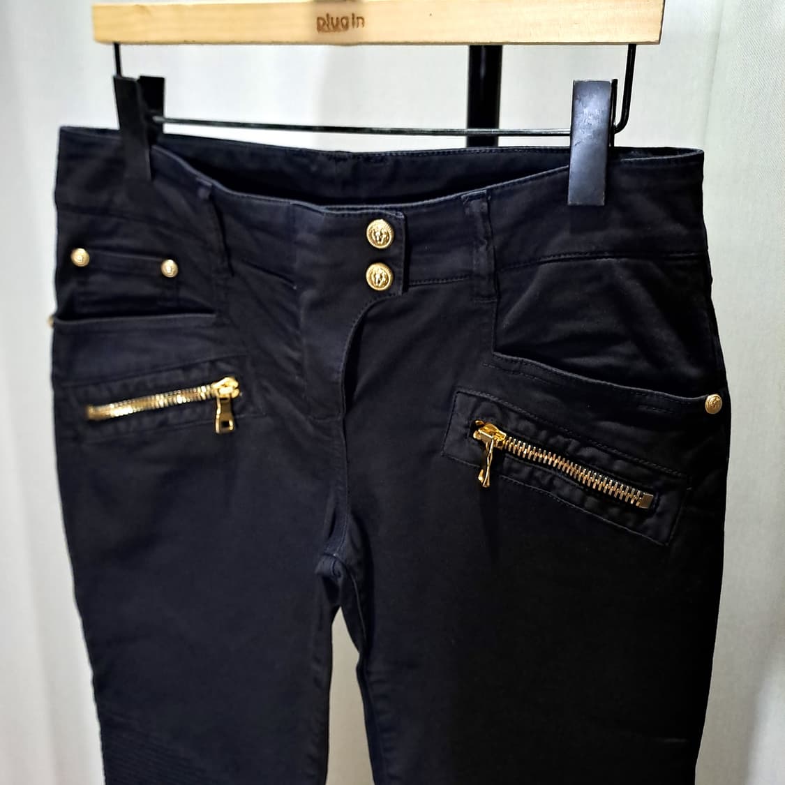 (여성 택포) 발망 바이커 코튼 팬츠 36 B662 상품이미지2