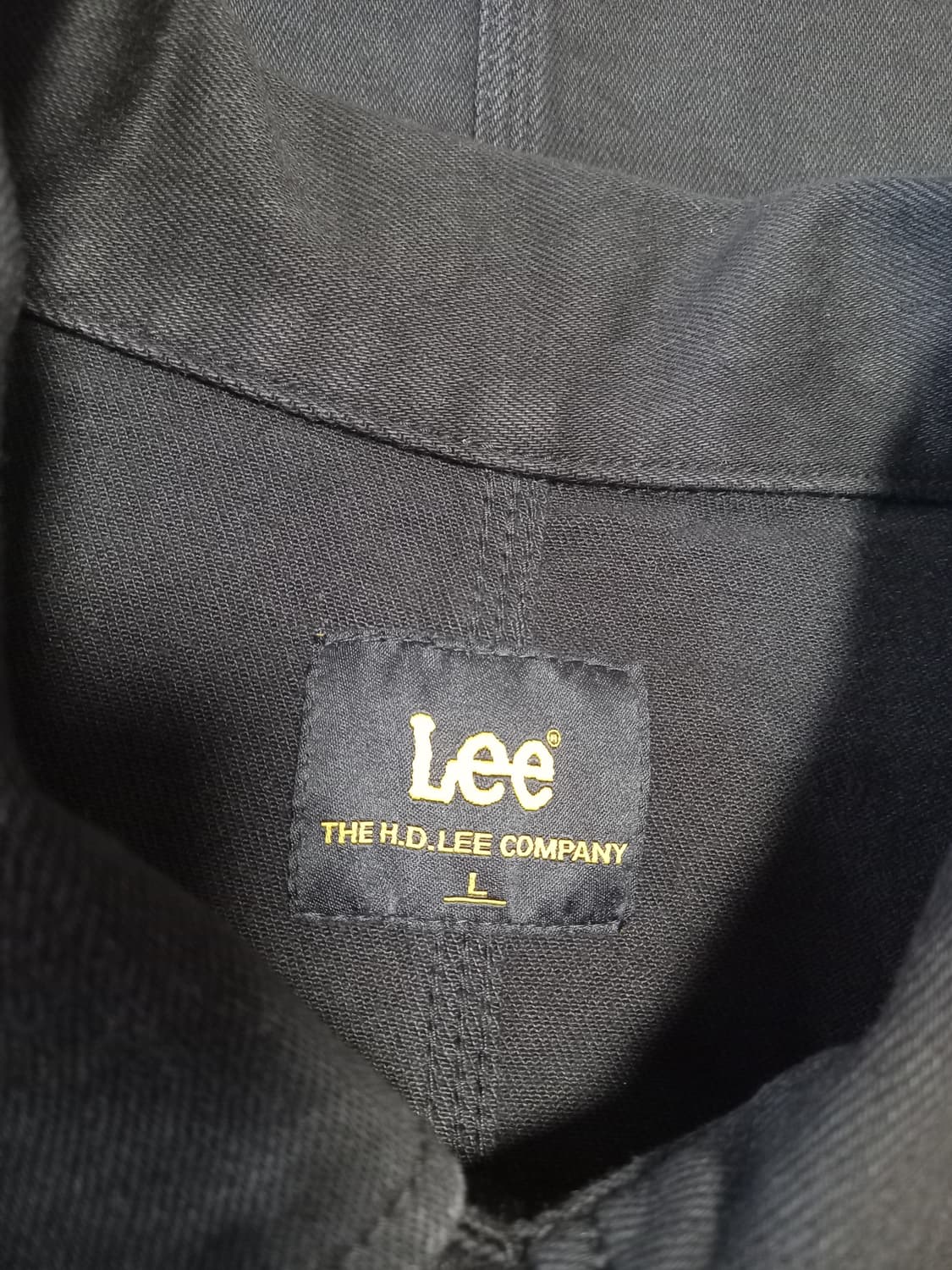 LEE 블랙데님자켓 상품이미지3