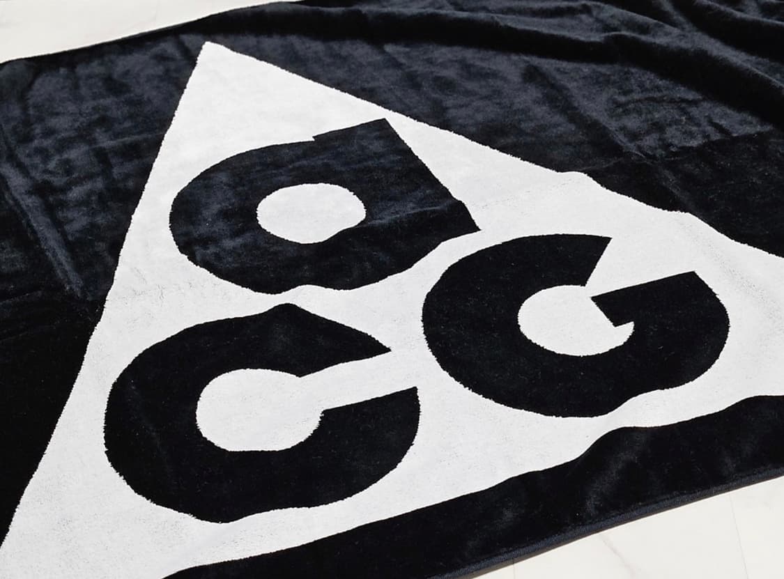 (새상품) 나이키 ACG 비치 타월 비치 타올 수건 블랙 상품이미지2