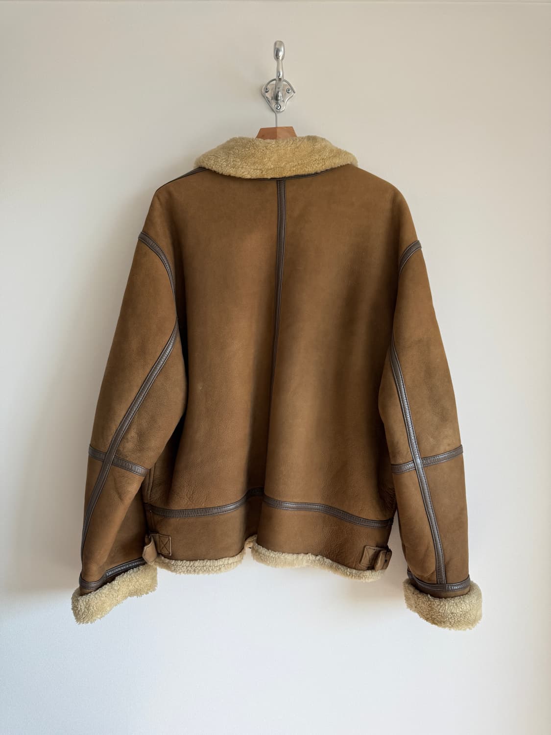 Mario Grande 리얼 레더 양털 무스탕 상품이미지6