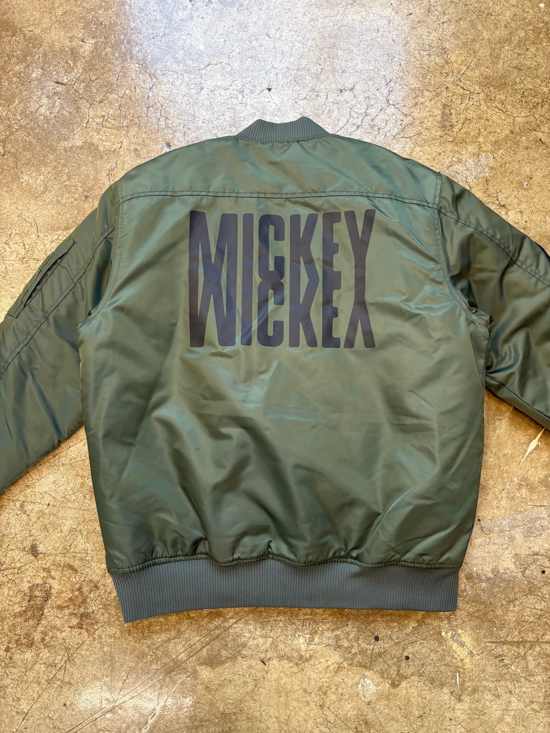 아날도 바시니 x 디즈니 MA-1 점퍼 상품이미지5