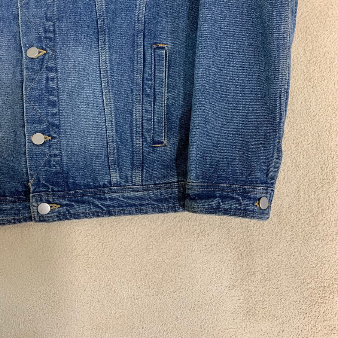 [새상품] 덴메이드 데님자켓(L)남자 청자켓 남성자켓 상품이미지3