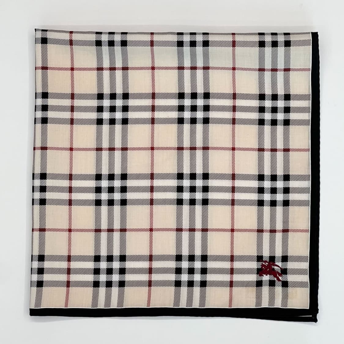 (새상품) burberry /버버리 쁘띠스카프 손수건 상품이미지5