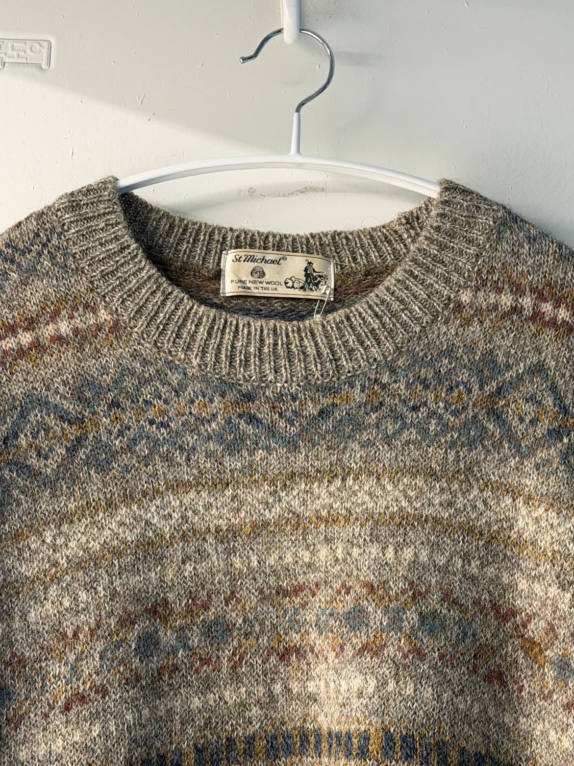 빈티지 노르딕 그레놀라코어 스웨터 상품이미지4