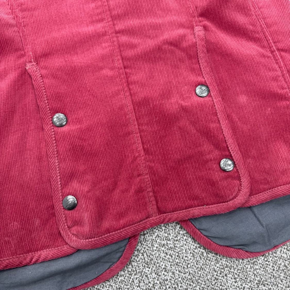 비비안웨스트우드 코듀로이 코트 상품이미지6