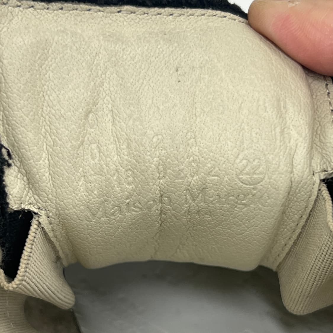 메종 마르지엘라 리미티드 에디션 펠트 레플리카 독일군 스니커즈 37 상품이미지10