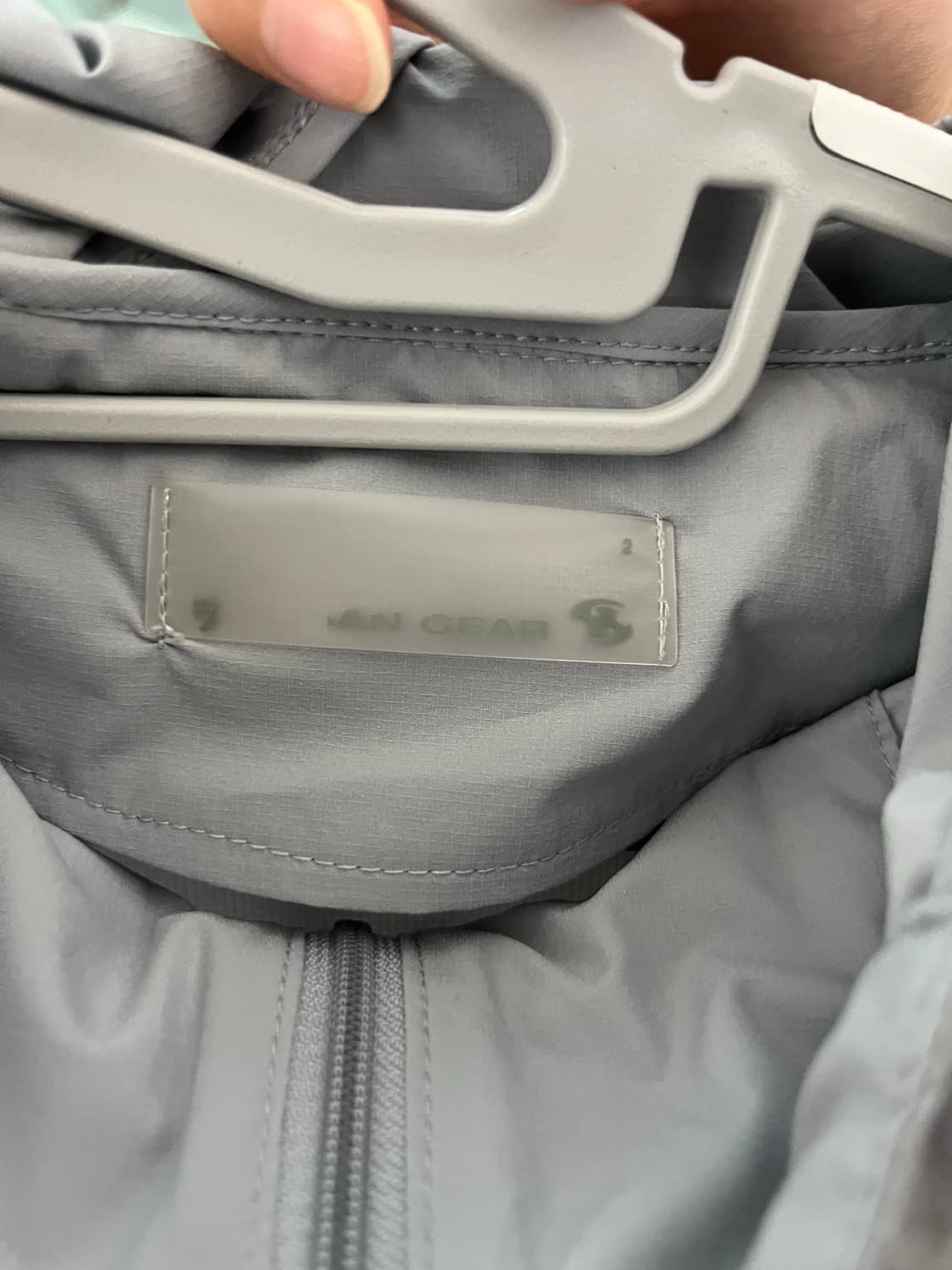 산산기어 메쉬 자켓 스카이블루 25ss 상품이미지4