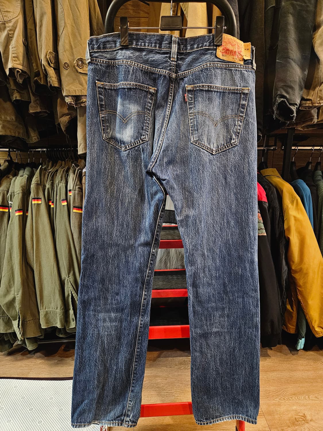 리바이스 501 빈티지 셀비지 데님 팬츠 상품이미지3