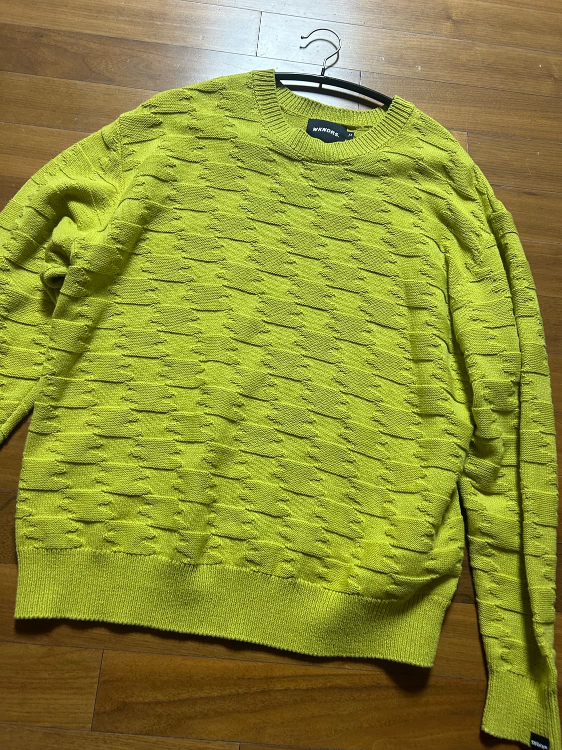 위캔더스 퍼즐 니트 상품이미지1