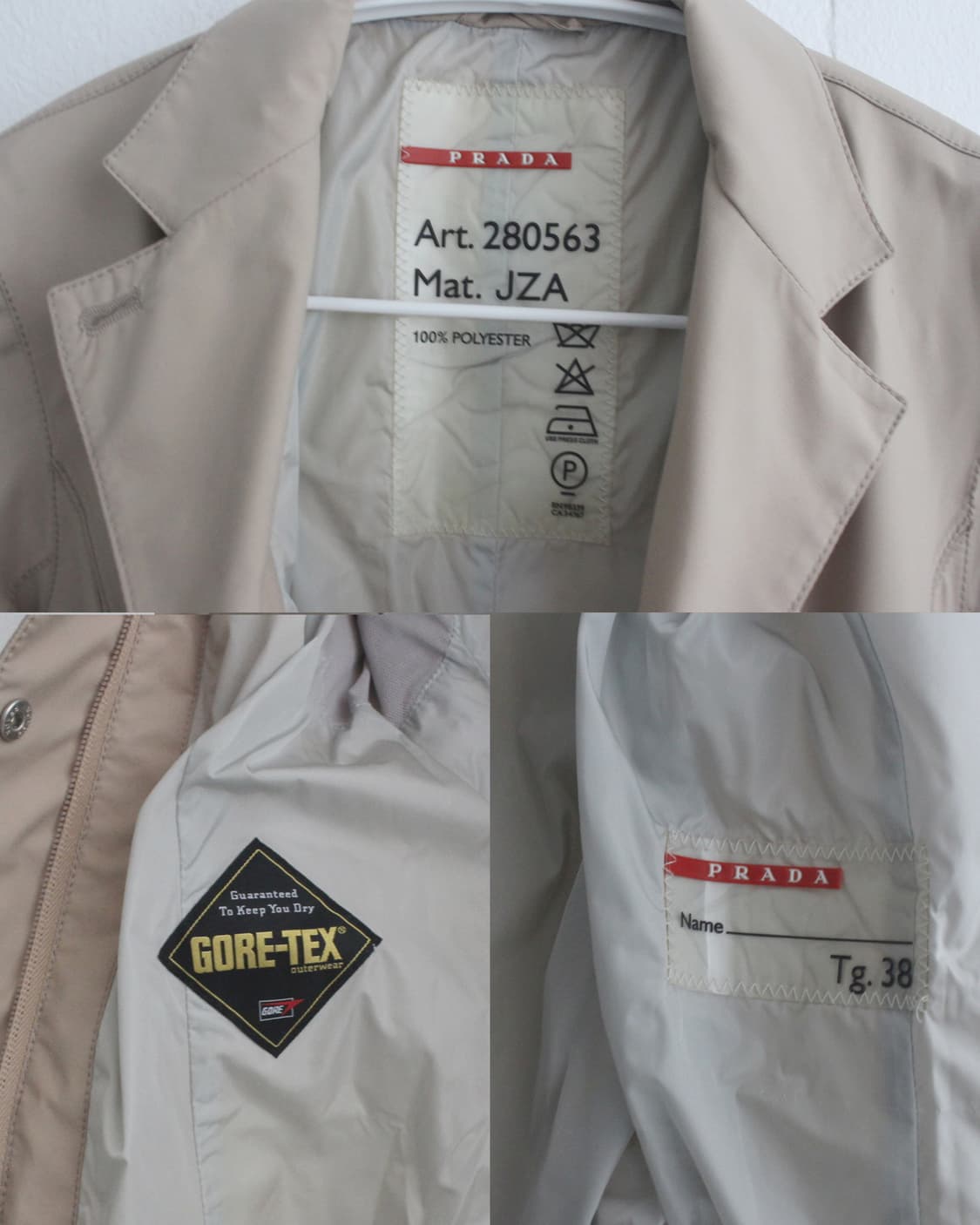 prada sports blazer goretex jacket 상품이미지5