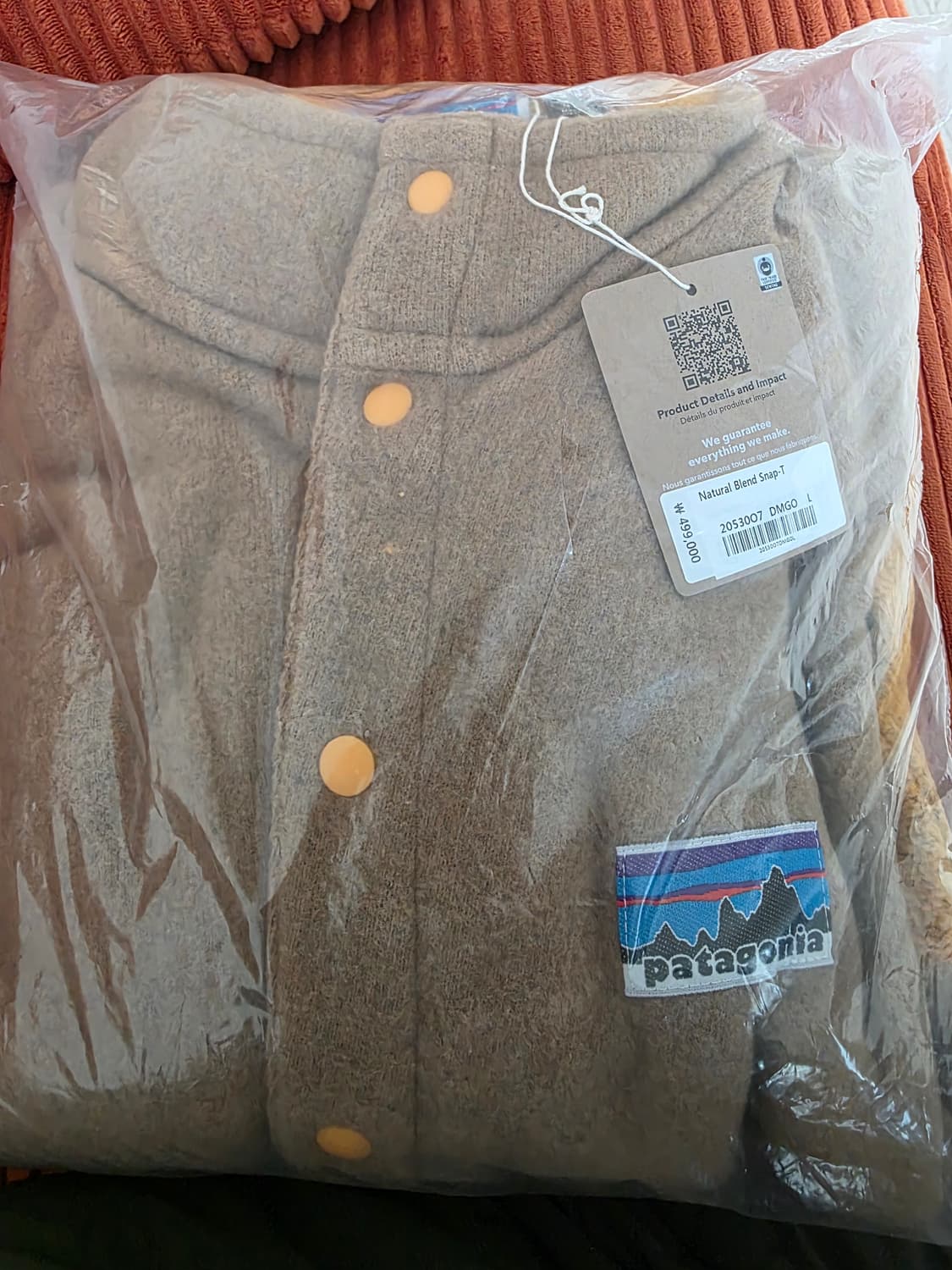 [미개봉] 파타고니아 50주년 신칠라 풀오버 XL 상품이미지3