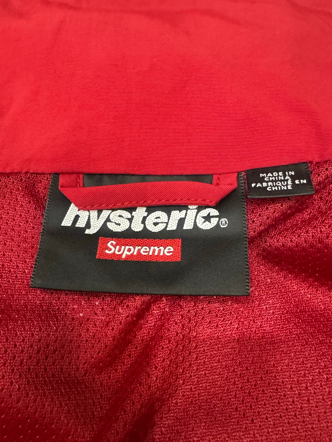 [L] 슈프림 x 히스테릭 글래머 트랙 자켓 레드 - 24FW 상품이미지6