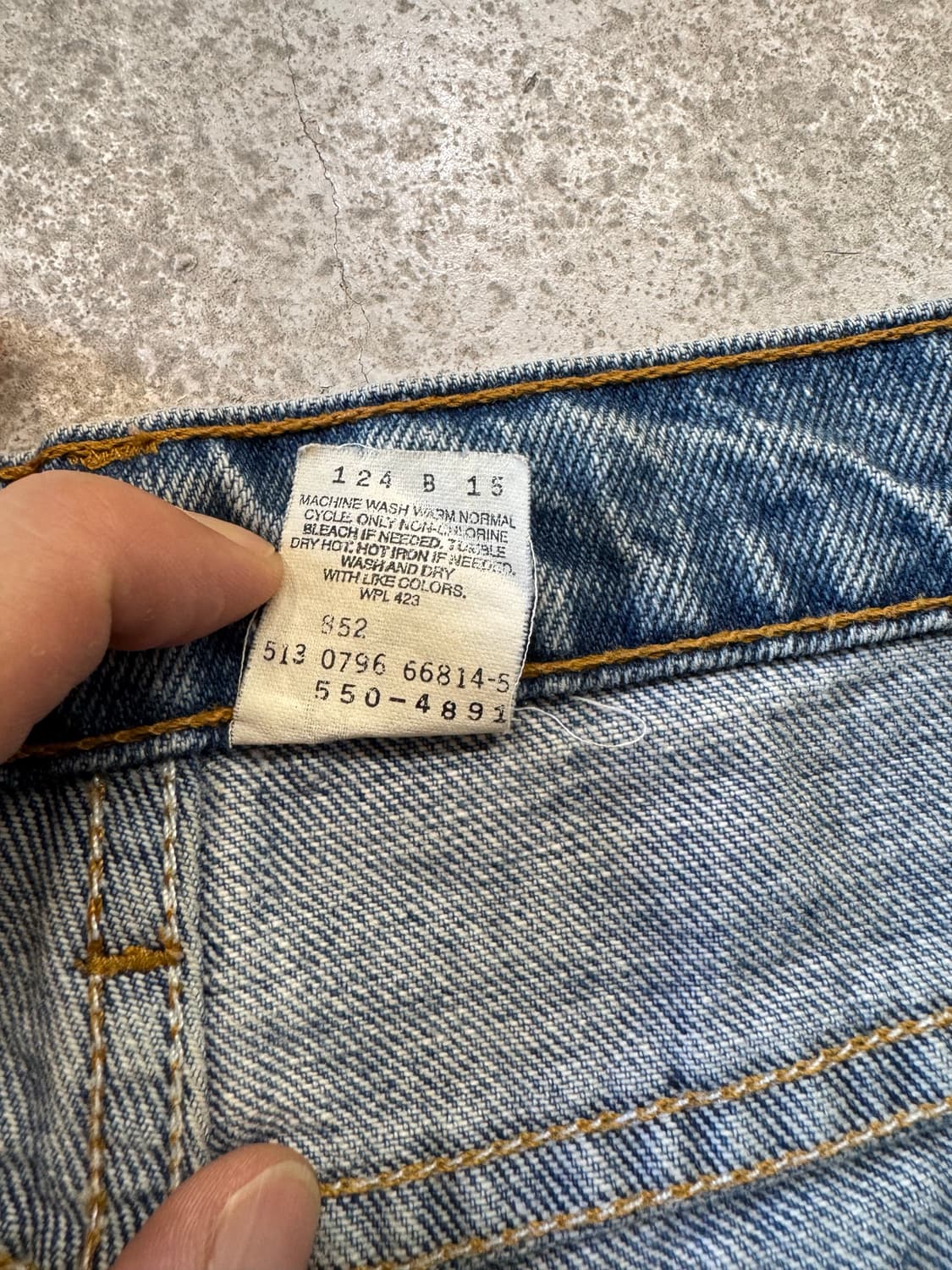 90s리바이스 550 made in usa 상품이미지4