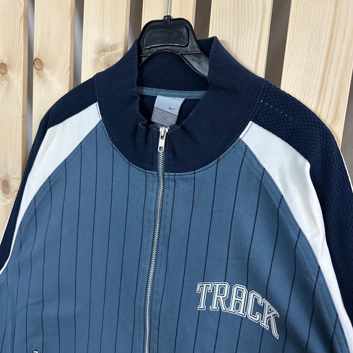 (L) 나이키 올드스쿨 스트라이프 져지 집업 자켓 상품이미지4