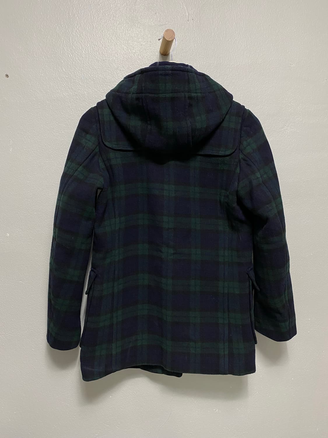 유니클로 체크 더플코트 상품이미지3