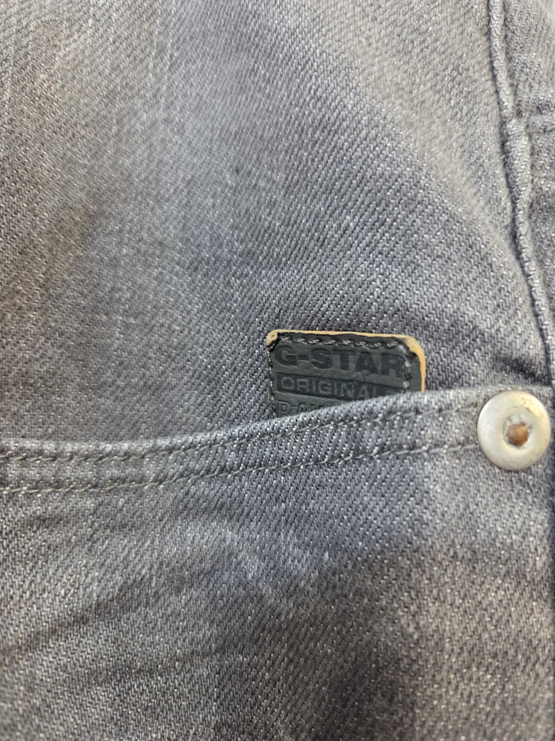 G-Star RAW 그레이 데님 청바지(W34/L32) 상품이미지4