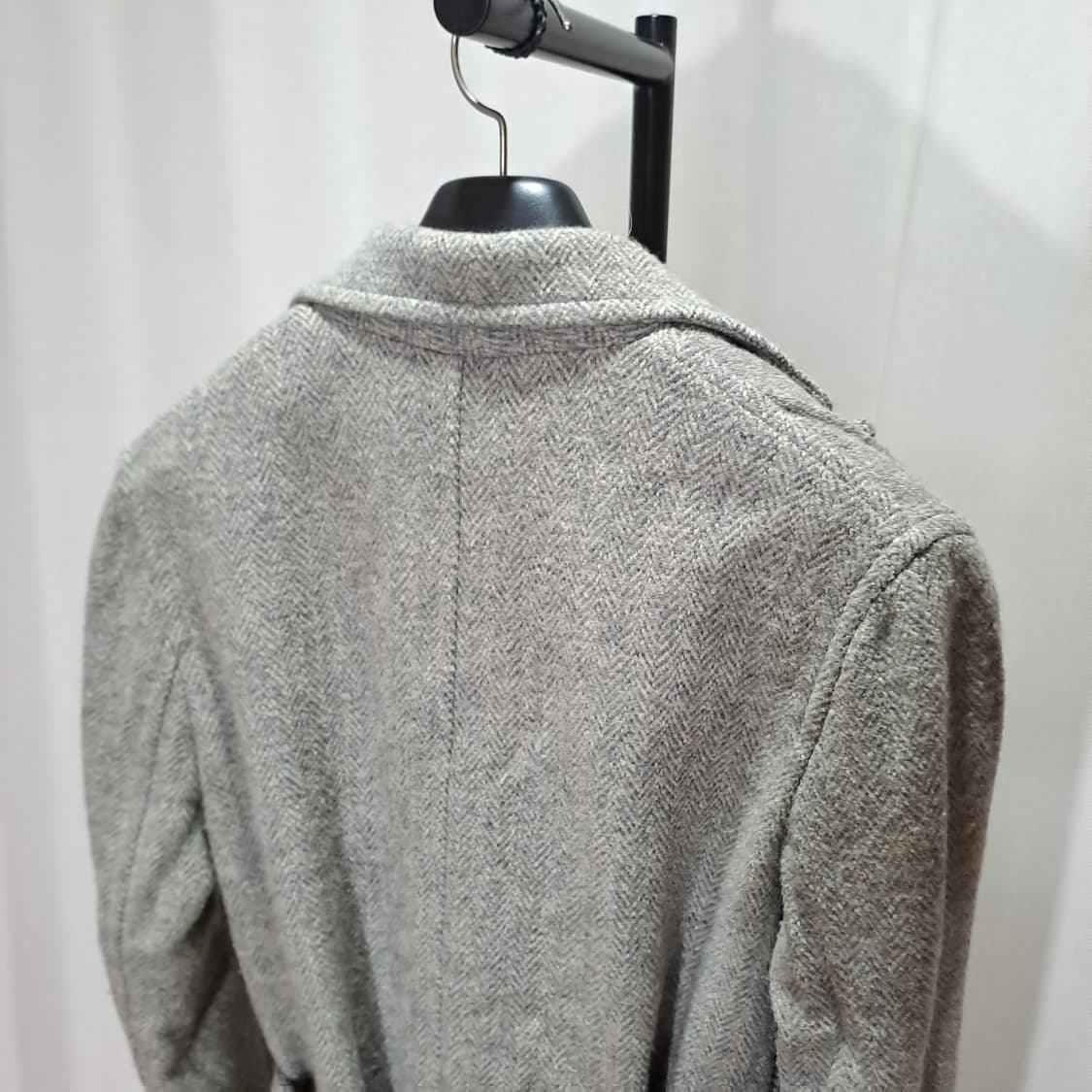 (여성) 폴로랄프로렌 헤링본 벨티드 울 100% 랩 코트 B534 상품이미지5