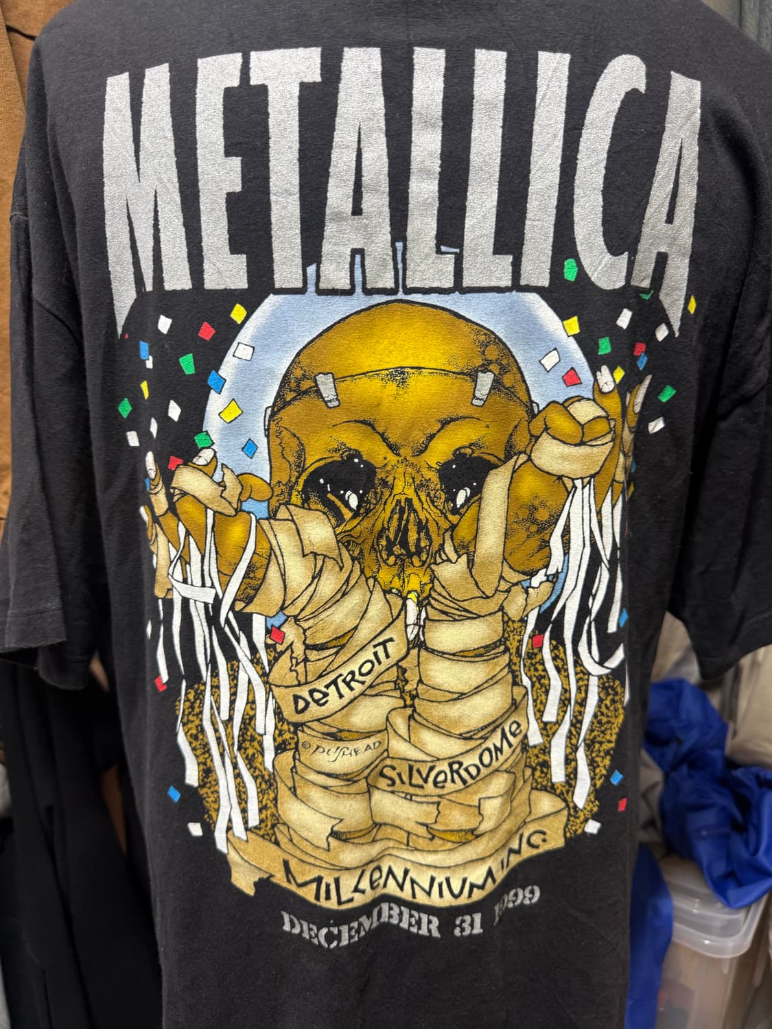 [XL] 90s 메탈리카 밀레니엄 콘서트 빈티지 티셔츠 상품이미지4