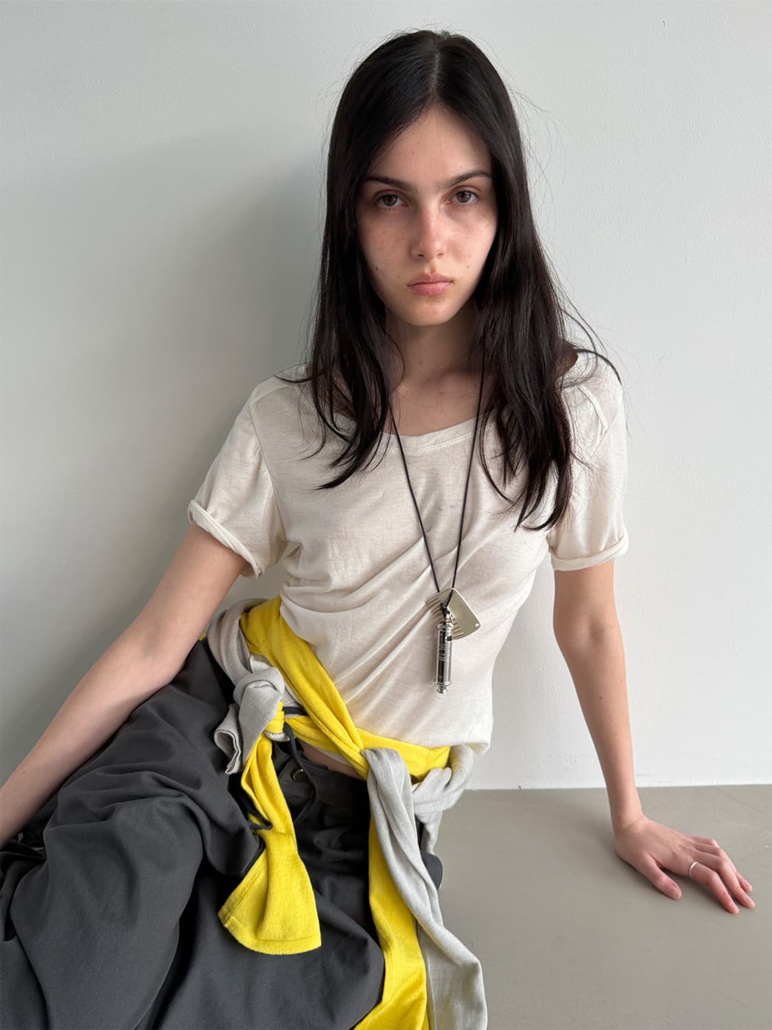 DRAWSTRING COTTON PANTS CC 상품이미지2