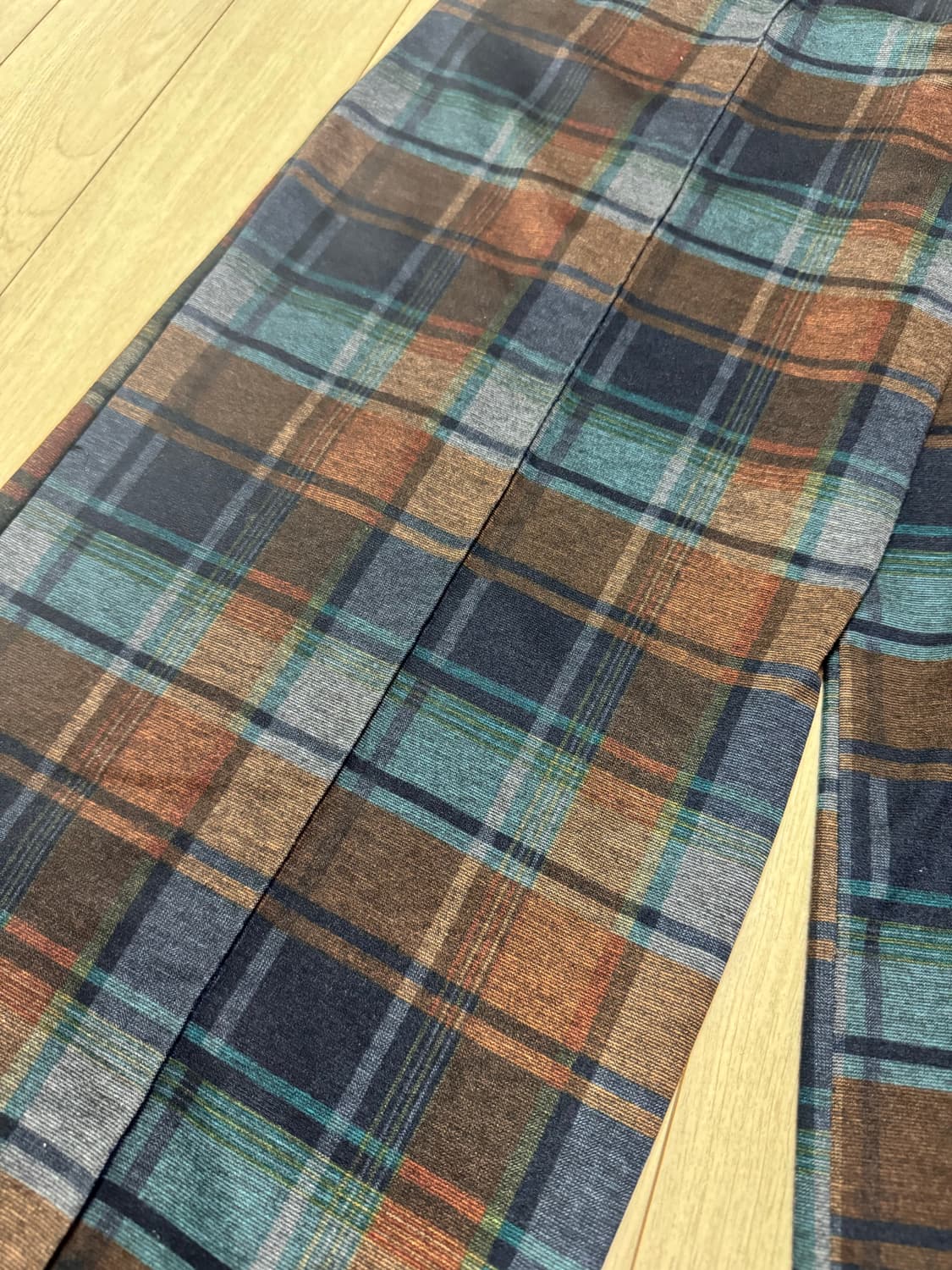 자라 체크팬츠 상품이미지5