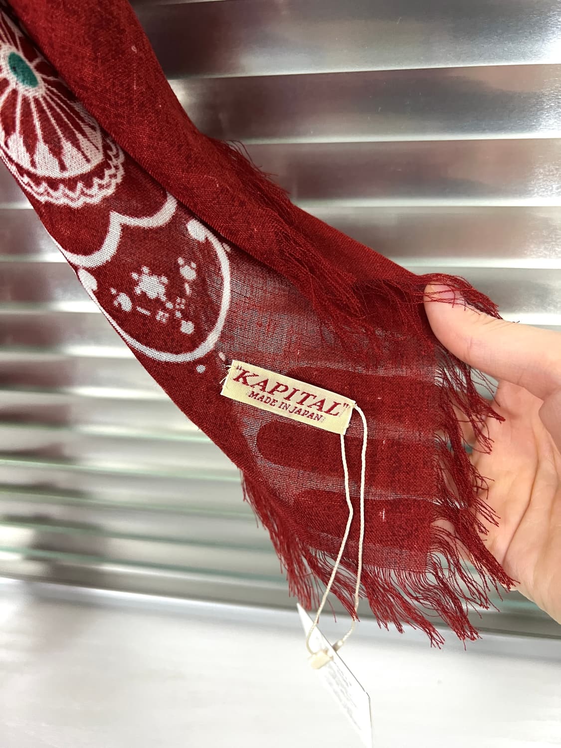 KAPITAL-BETSY ROSS SCARF 상품이미지10