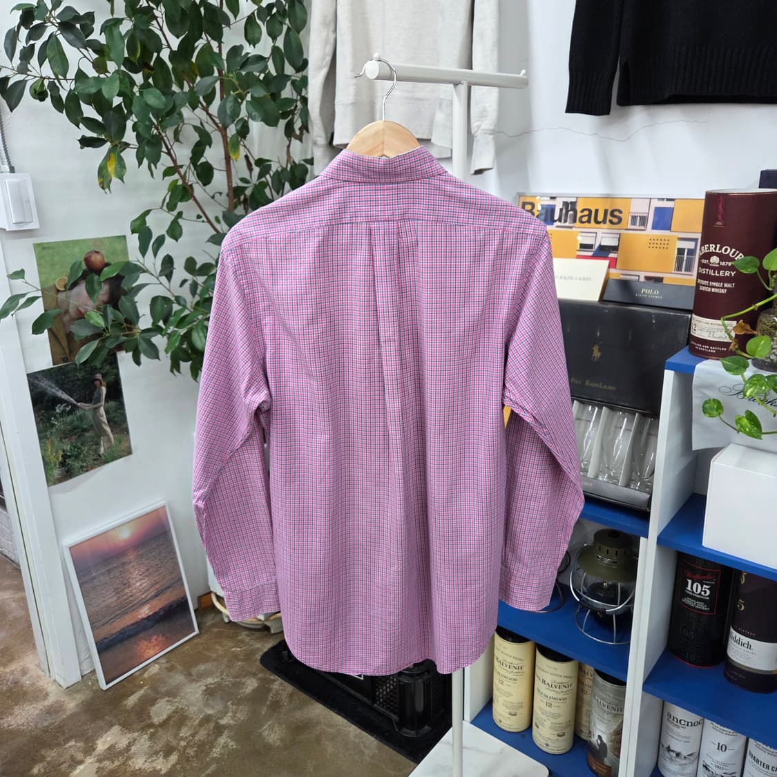 폴로랄프로렌 버튼다운 체크셔츠 15.5 상품이미지5