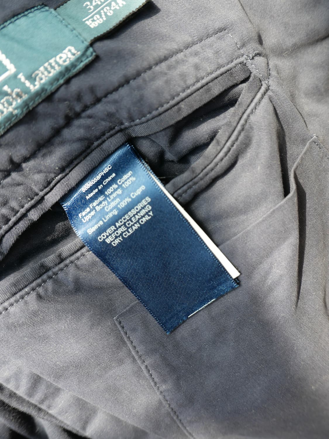 폴로 랄프로렌 코튼 3B 블레이저 상품이미지7