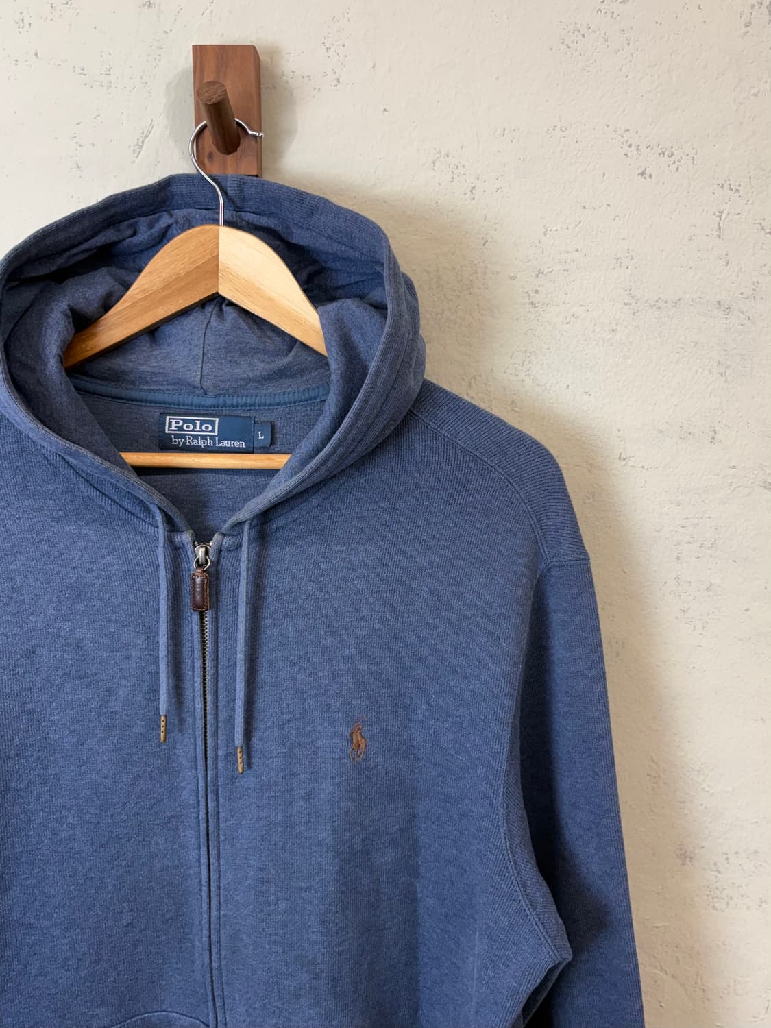 폴로랄프로렌 빈티지 투웨이 니트 후드집업 상품이미지2