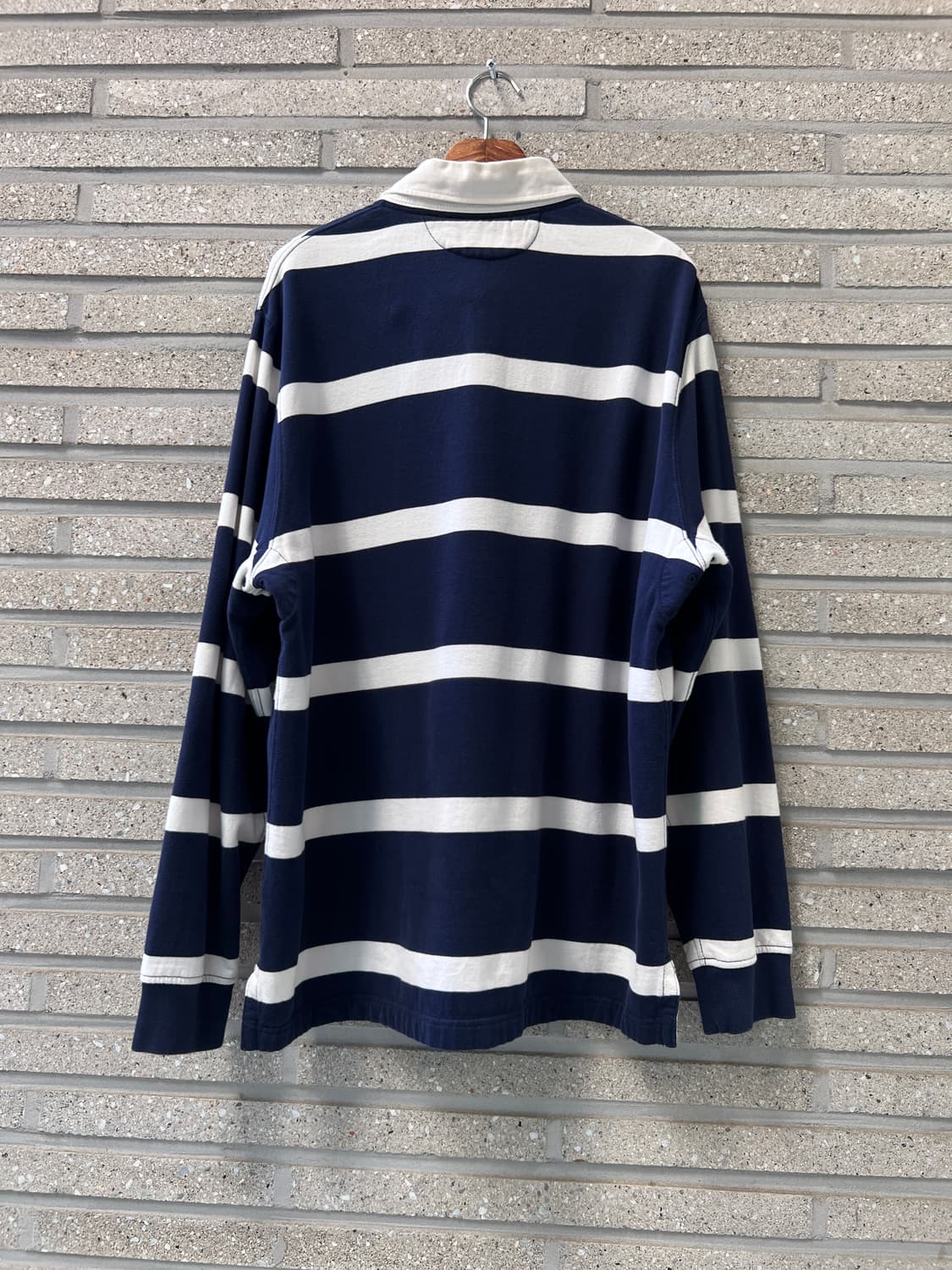[XL]폴로 랄프로렌 스트라이프 네이비 럭비 티셔츠 상품이미지7