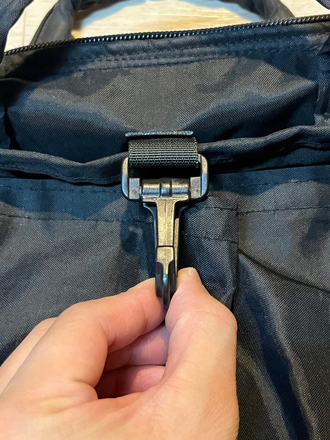 85년제 US Military Original 헬멧백 (Black) 상품이미지2