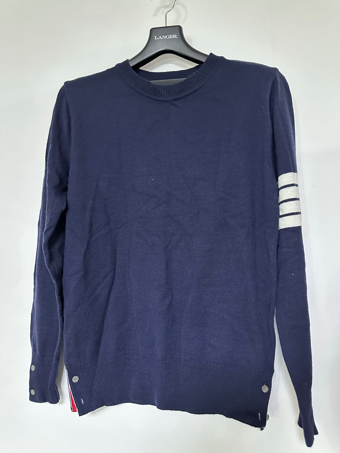 톰브라운 네이비 니트 가디건 상품이미지1