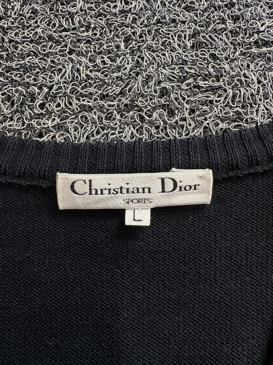 90s 크리스찬 디올 아카이브 미니멀 울 베스트 3944 상품이미지4