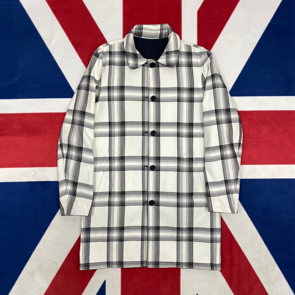 산드로 리버시블 트렌치코트 M  상품이미지4