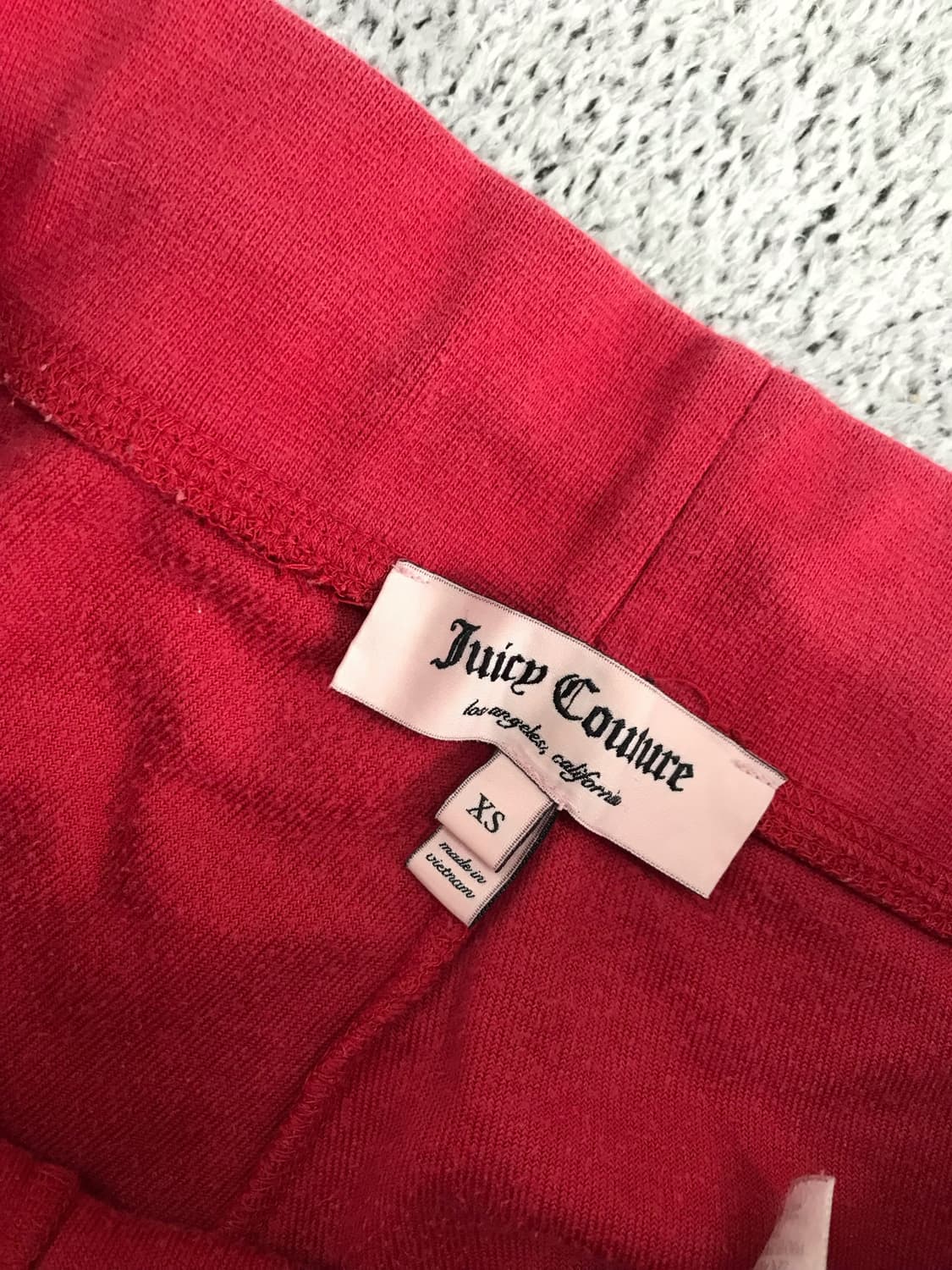 쥬시꾸뛰르 벨벳 트레이닝 팬츠 상품이미지7