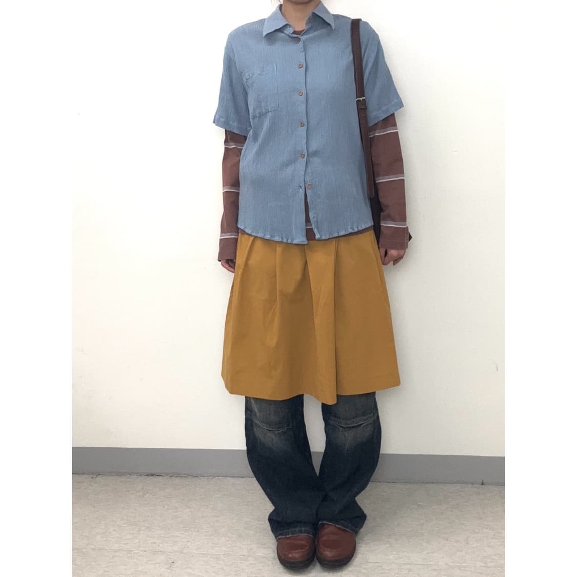 빈티지 플리츠 셔츠 상품이미지2